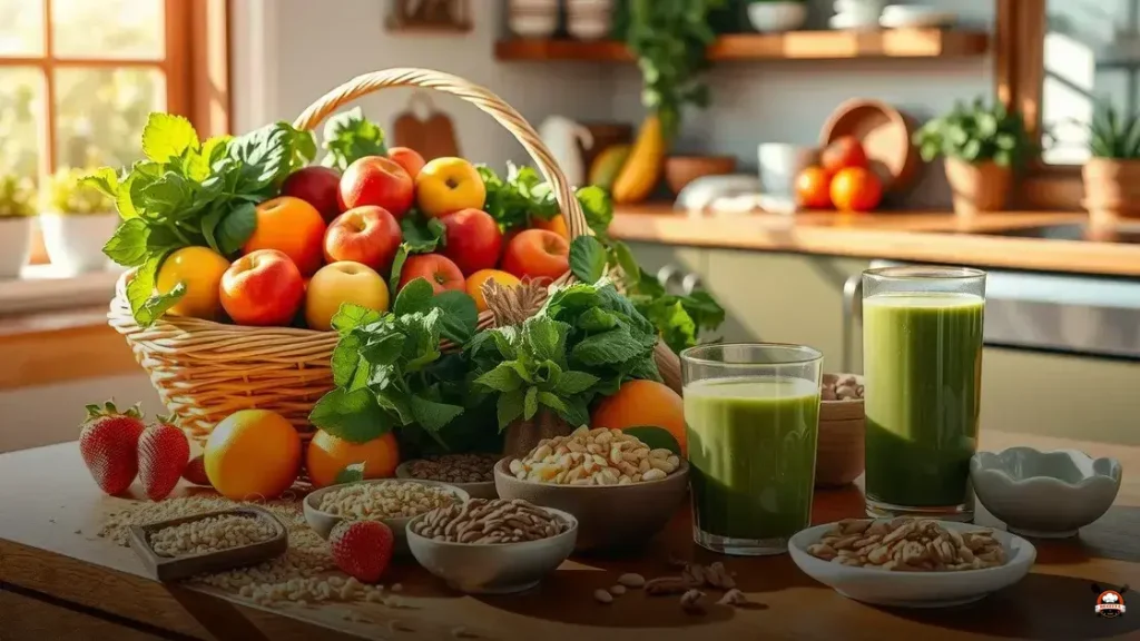 Cómo se dice comidas saludables en inglés
