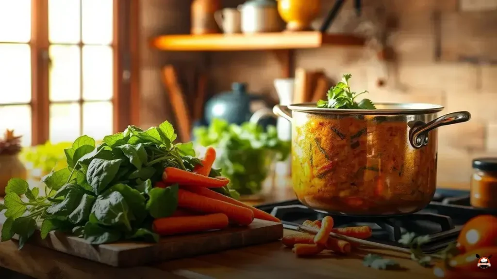 Como se fazer curry de legumes