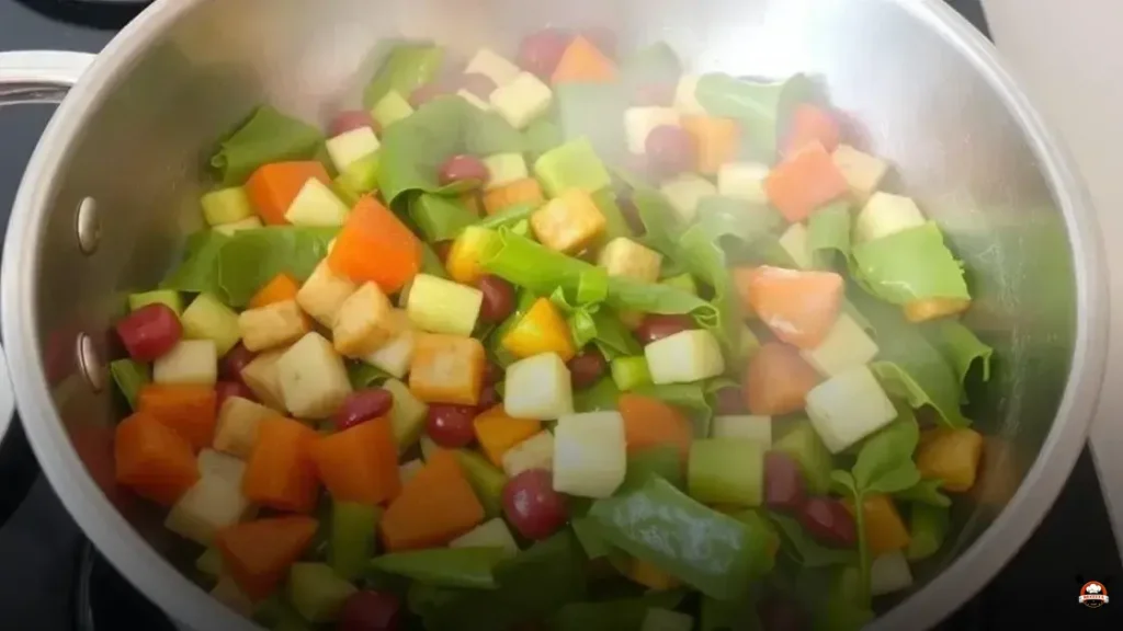 Como temperar salada de legumes no vapor
