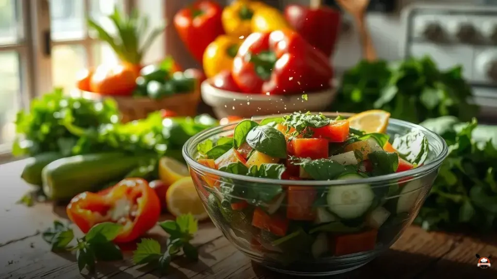 Como temperar salada fria de legumes