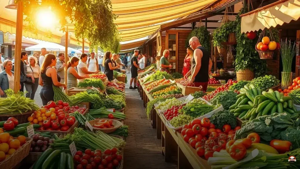 Como vender legumes