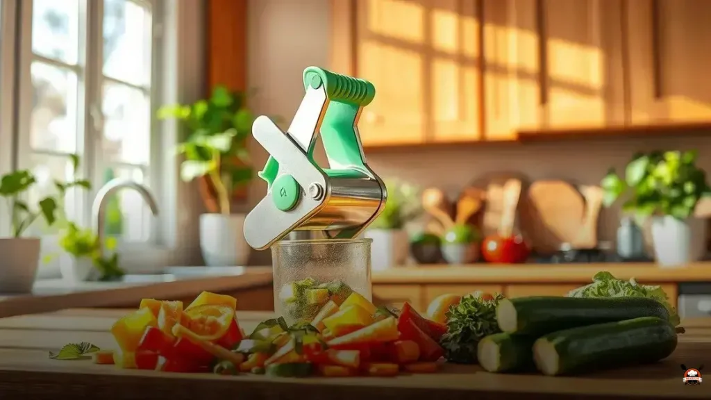 Cortador de legumes manual como usar