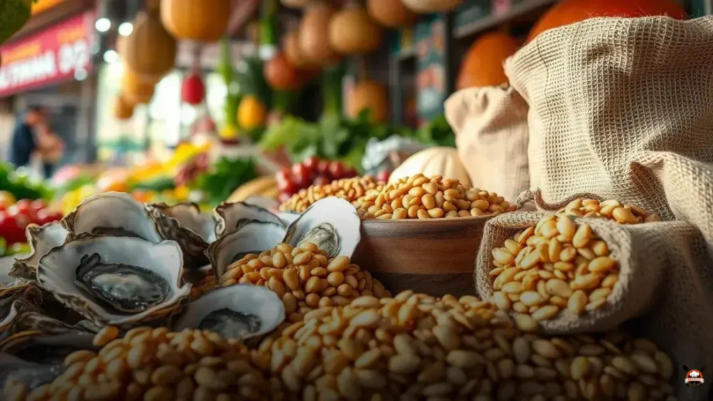 Cual alimento contiene zinc