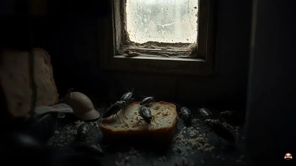 Cual es el alimento favorito de las cucarachas