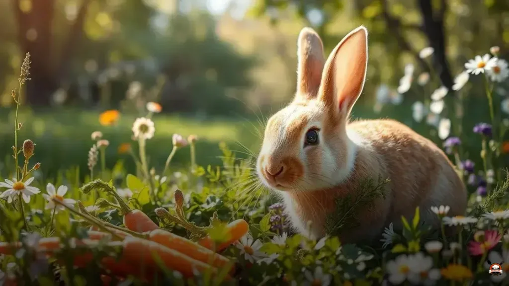Cual es el alimento favorito de los conejos