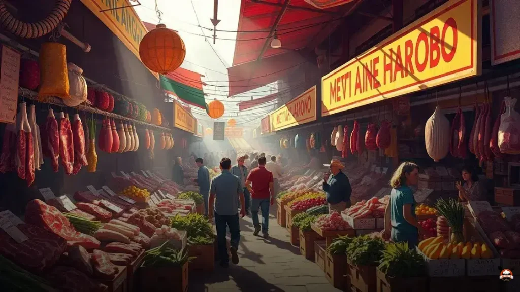 Cuando la carne es barata el mercado se llena