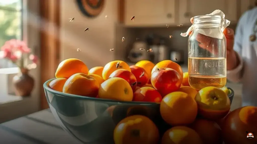 Fruit flies in house how to get rid of them