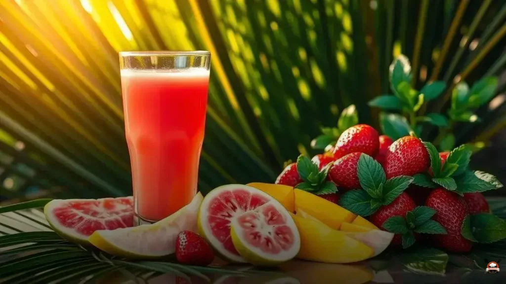 Guava juice goes with which fruit