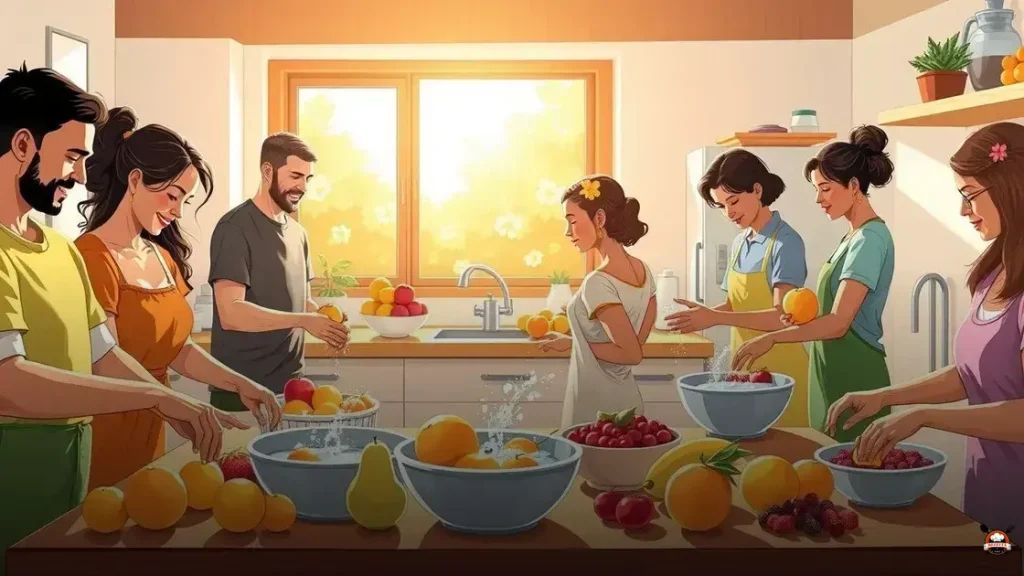 How best to clean fruit