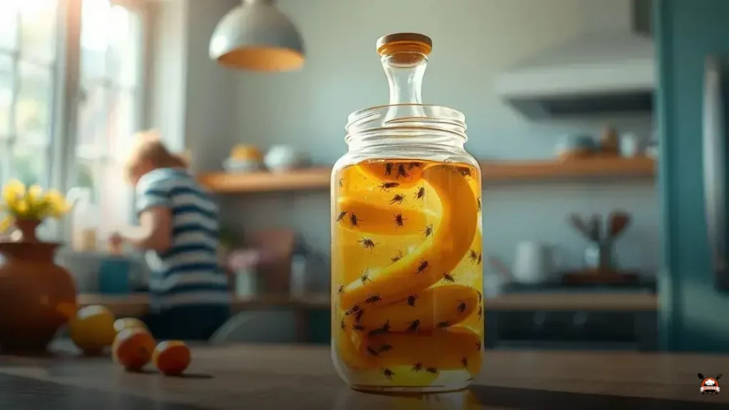 How does fruit fly trap work