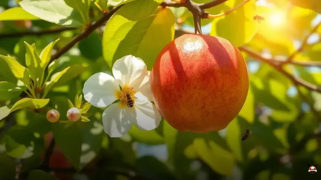 How long from pin to fruit