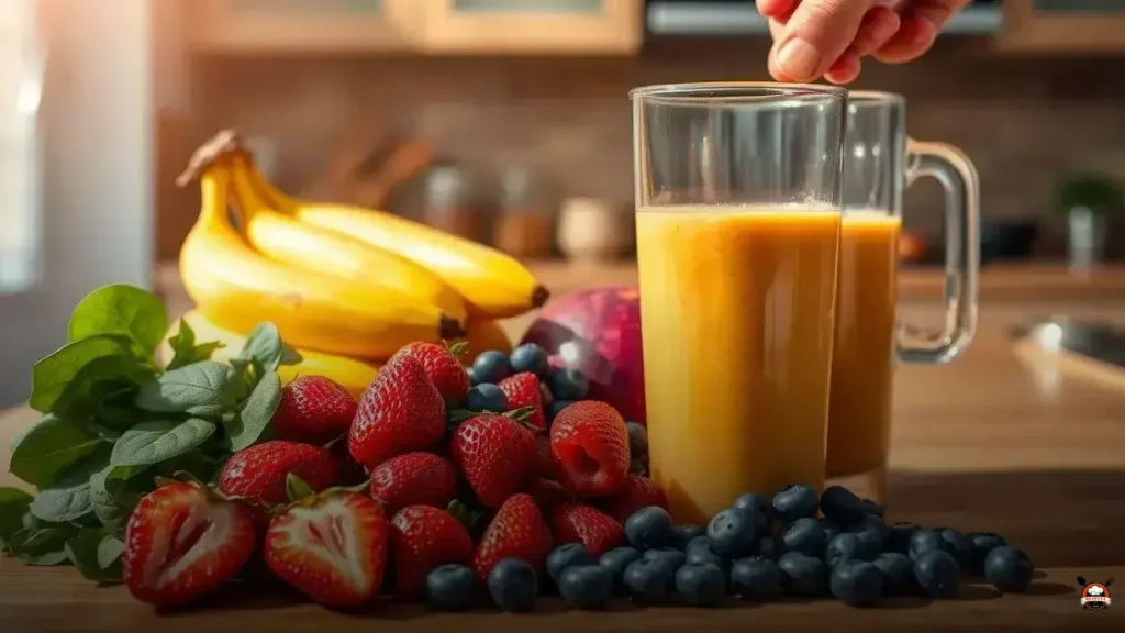 How make a fruit smoothie