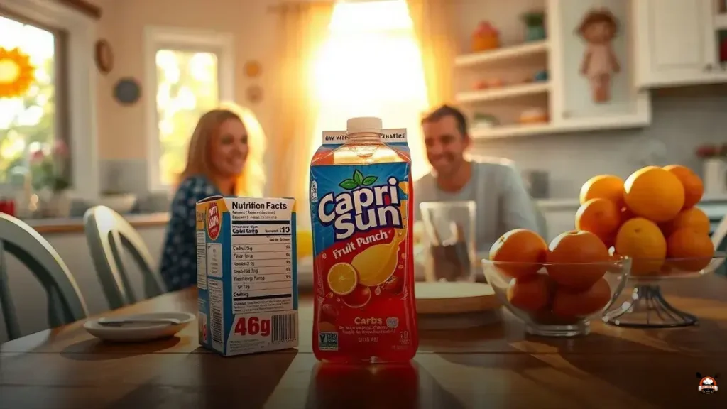 How many carbs in capri sun fruit punch