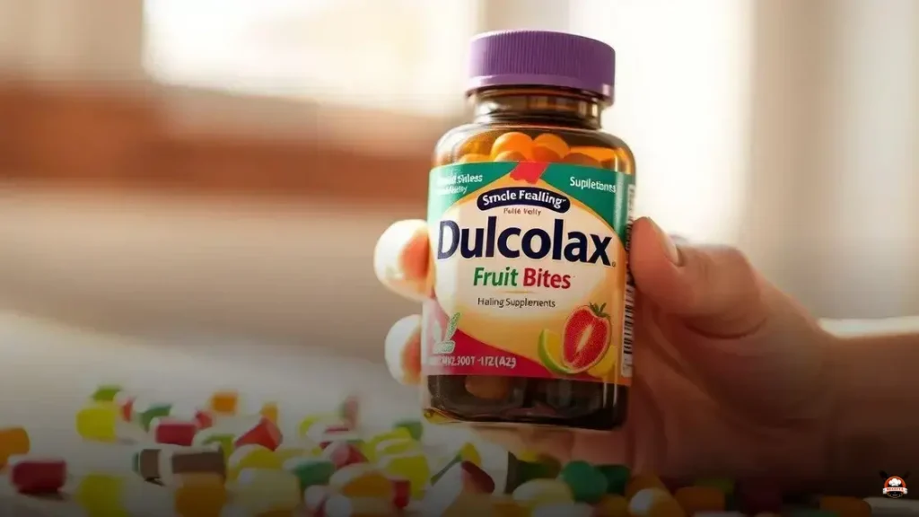How many dulcolax chewy fruit bites should i take