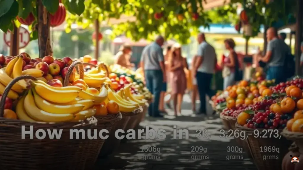 How much carbs in fruit