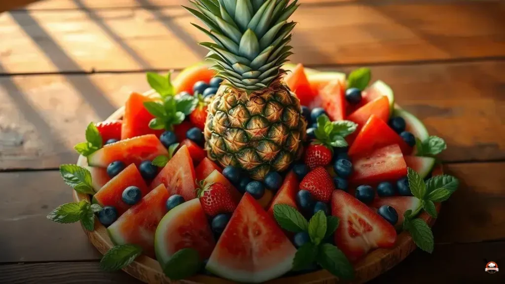 How to arrange fruit platter