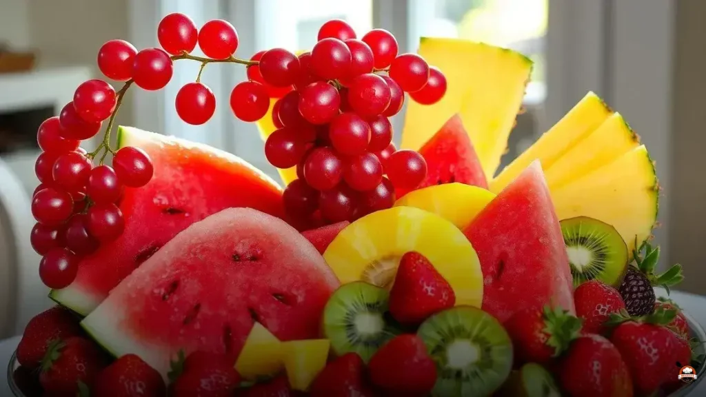How to arrange fruit tray