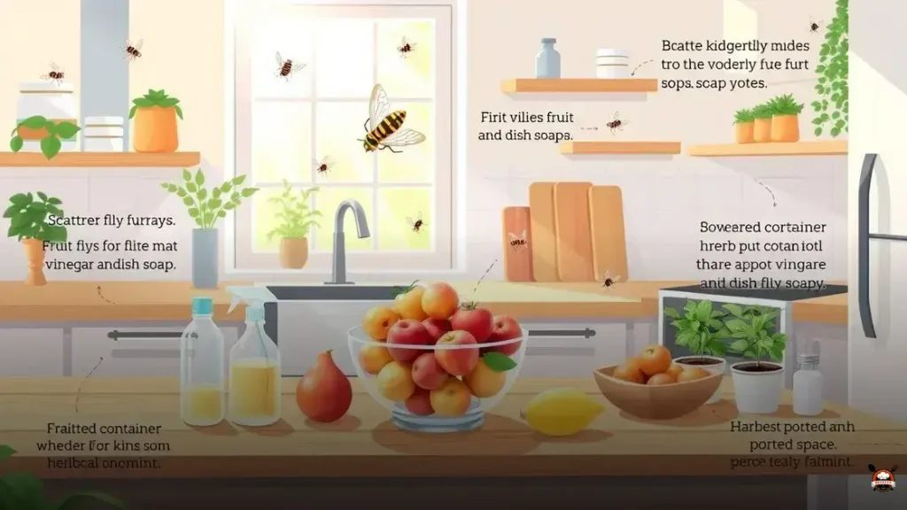 How to avoid fruit flies in kitchen