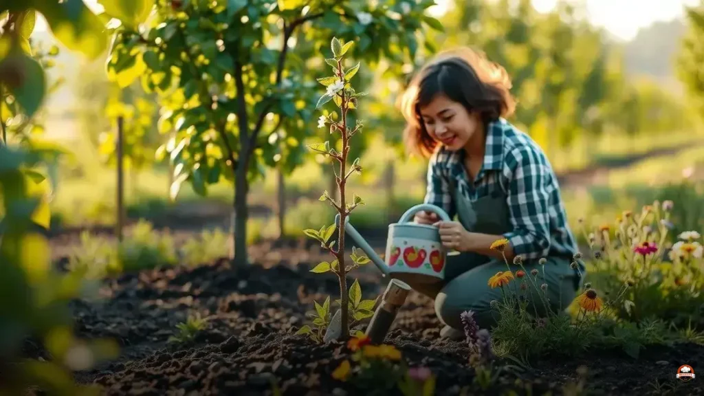How to care for young fruit trees