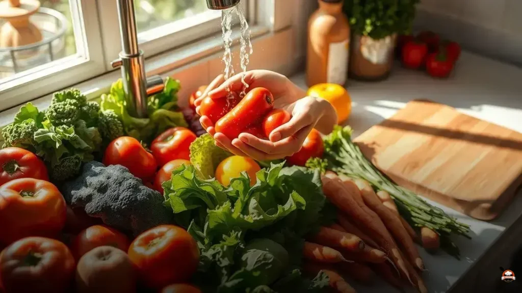 How to clean fresh fruit and veggies