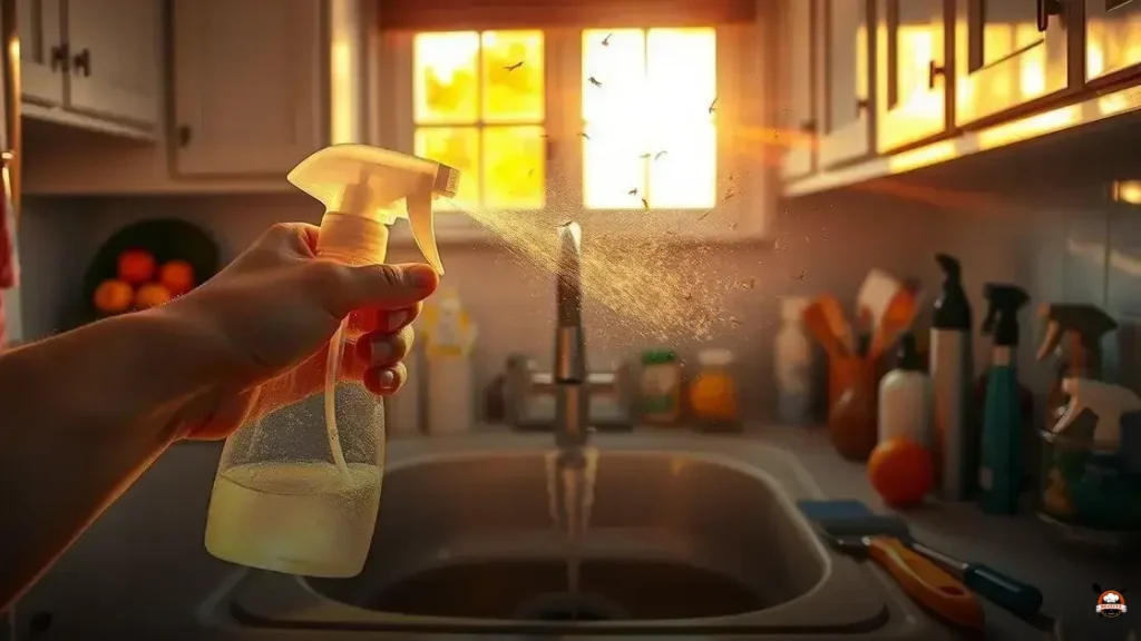 How to clean fruit flies out of drains