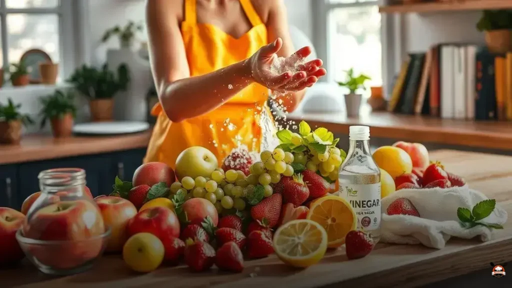 How to clean pesticides from fruit