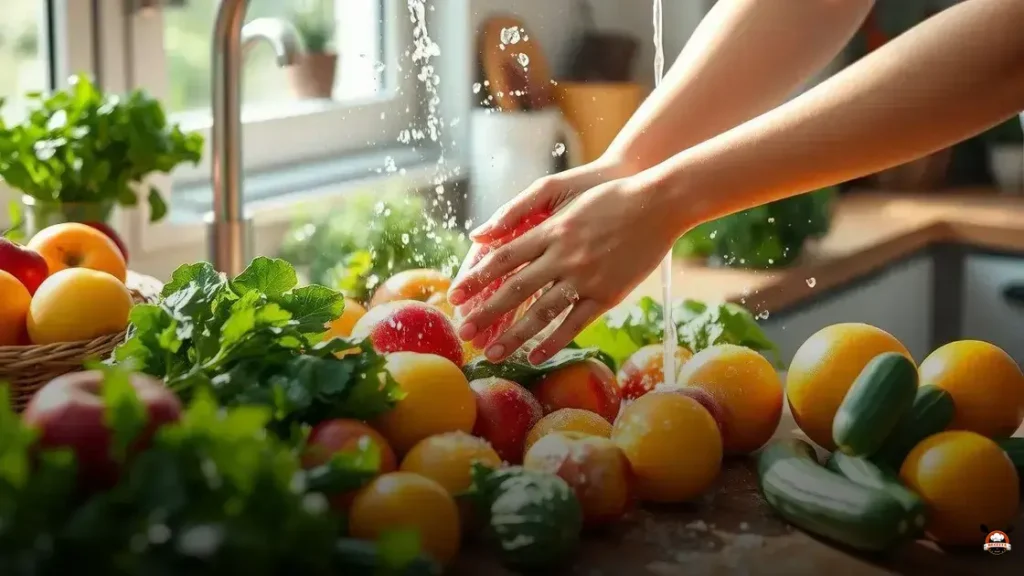 How to clean pesticides off fruit and vegetables