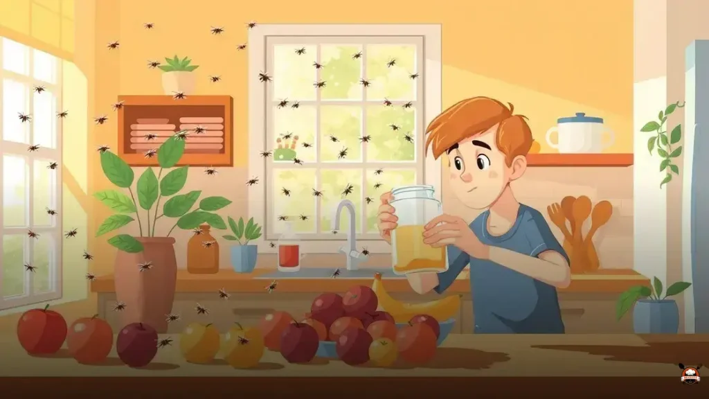 How to deal with fruit fly infestation