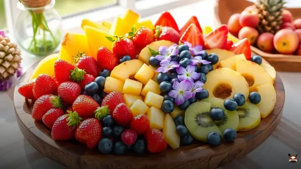 How to decorate a fruit tray