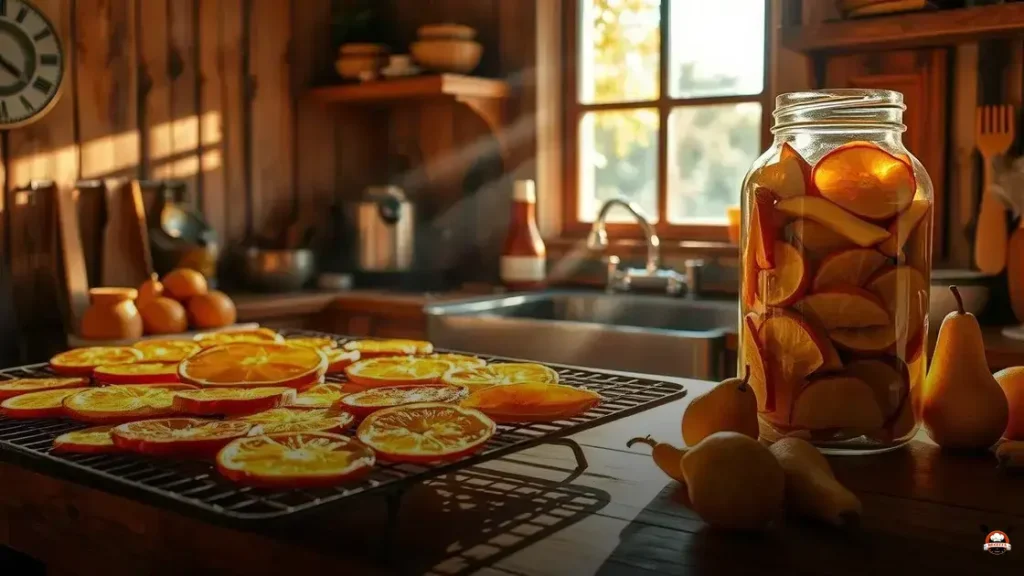 How to dry fruit out