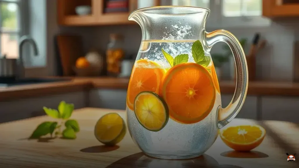 How to flavour water with fruit