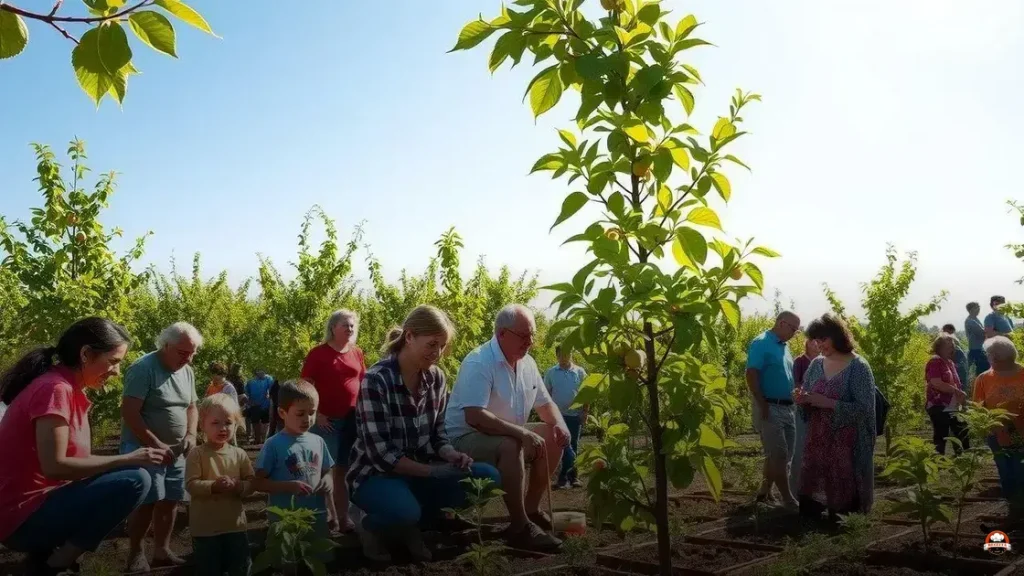 How to get free fruit trees