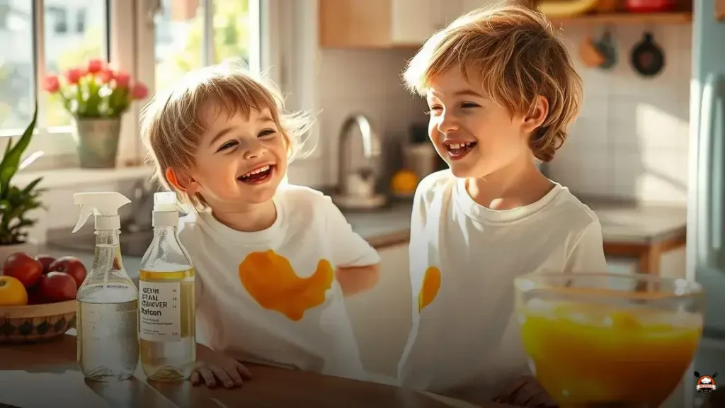 How to get fruit juice stains out of clothes