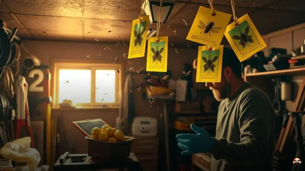 How to get rid of fruit flies in garage