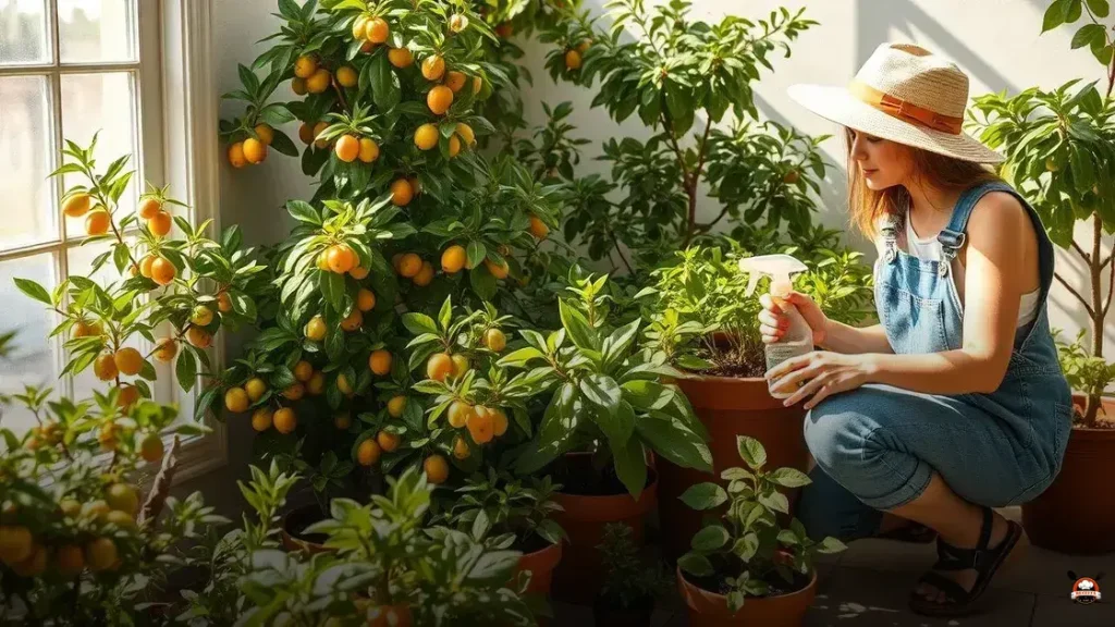 How to get rid of fruit flies in plants soil