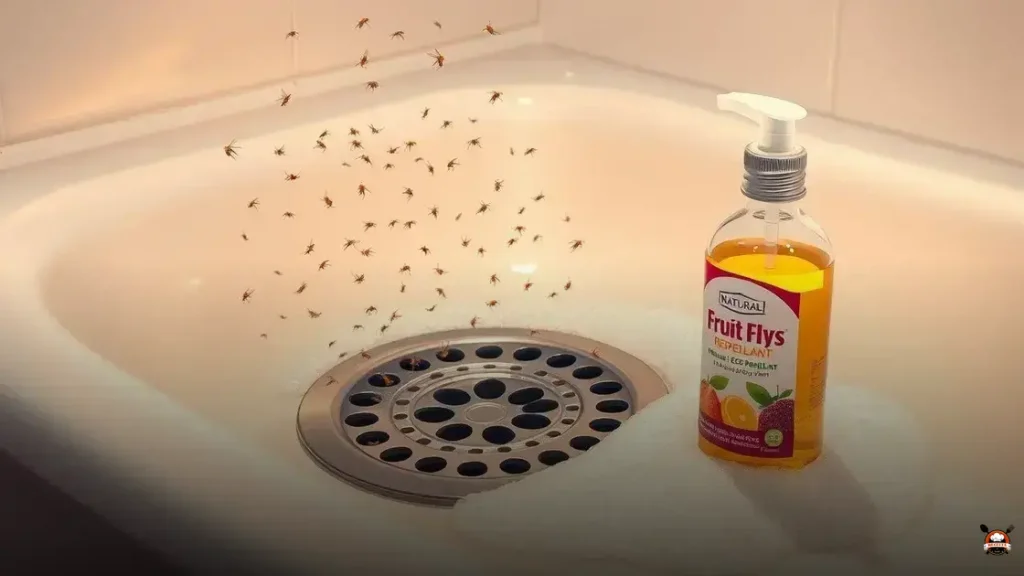 How to get rid of fruit flies in shower drain