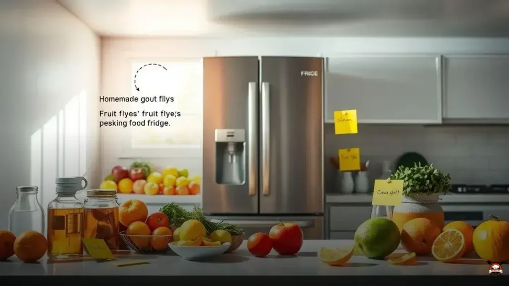 How to get rid of fruit flies in the fridge