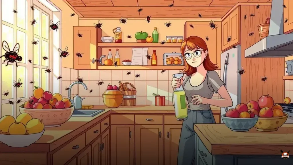 How to get rid of fruit fly invasion