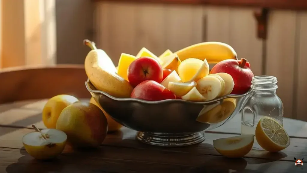 How to keep fresh cut fruit from turning brown