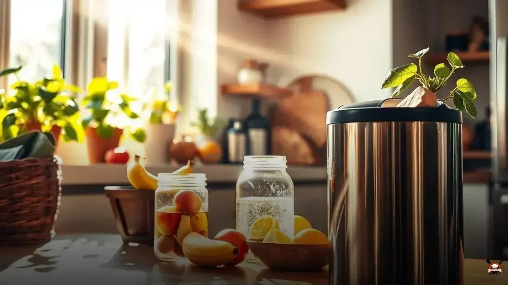 How to keep fruit flies out of trash can