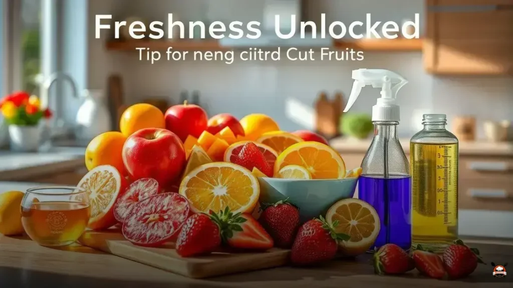 How to keep fruit fresh after cutting