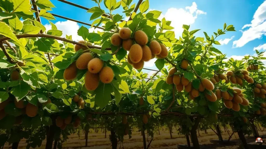 How to kiwi fruit grow