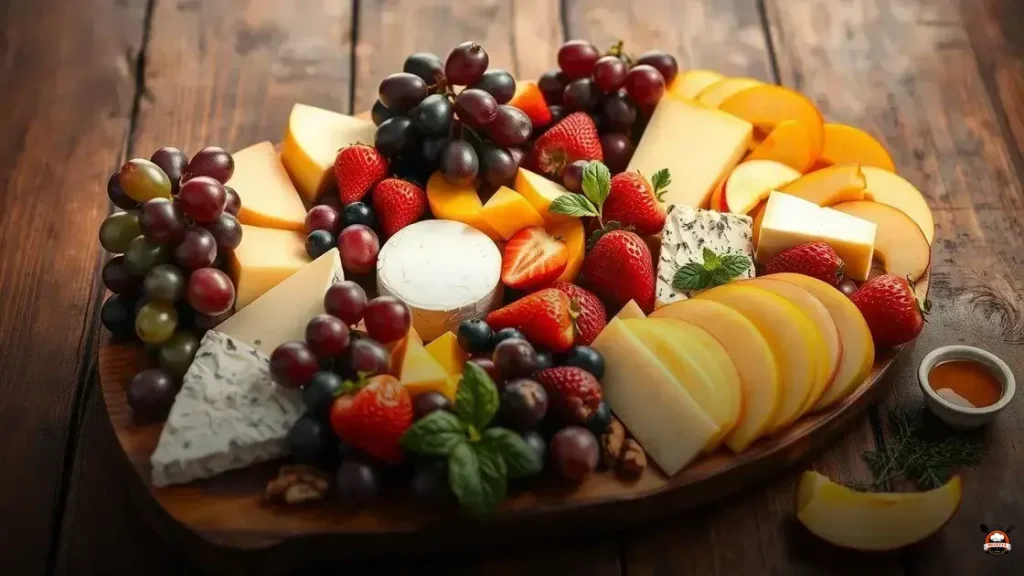 How to make a fruit and cheese tray