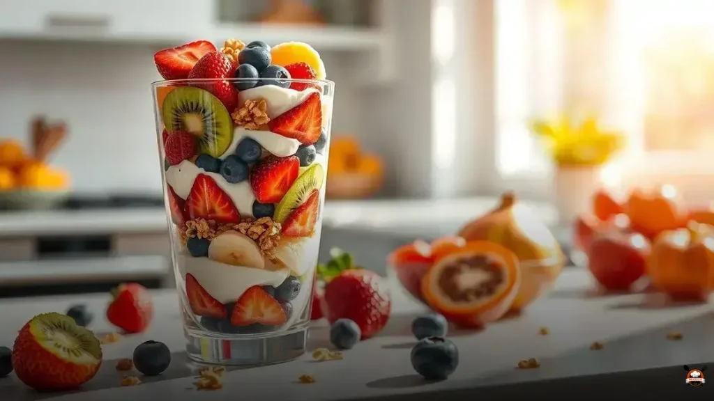 How to make a fruit parfait