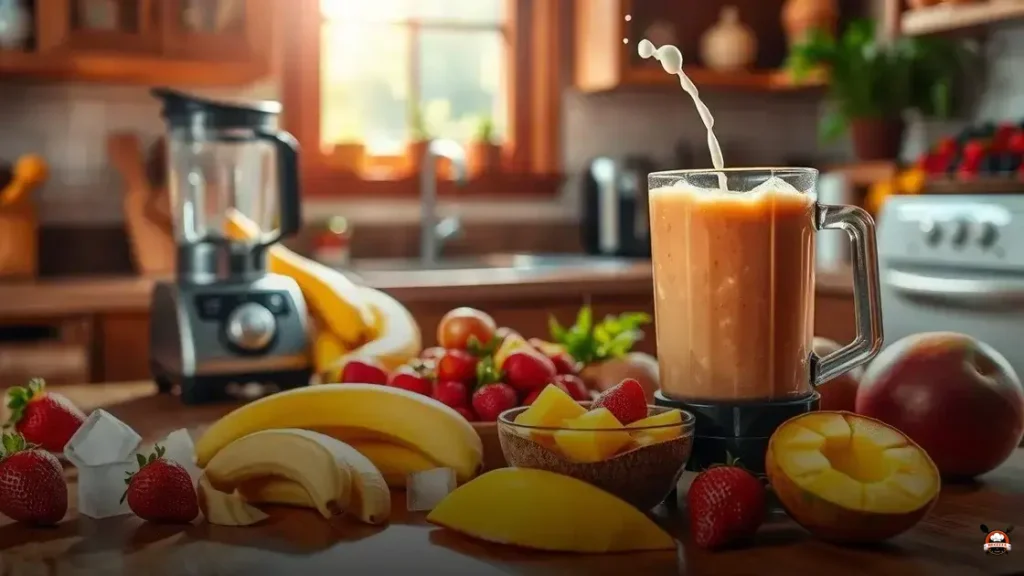 How to make a fruit smoothie without yogurt