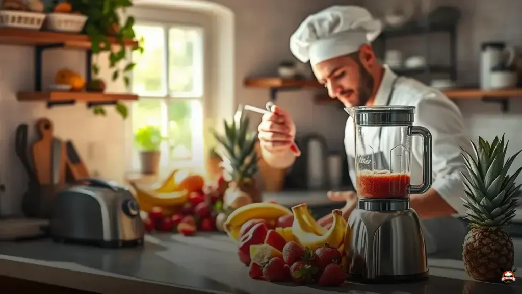 How to make a real fruit smoothie