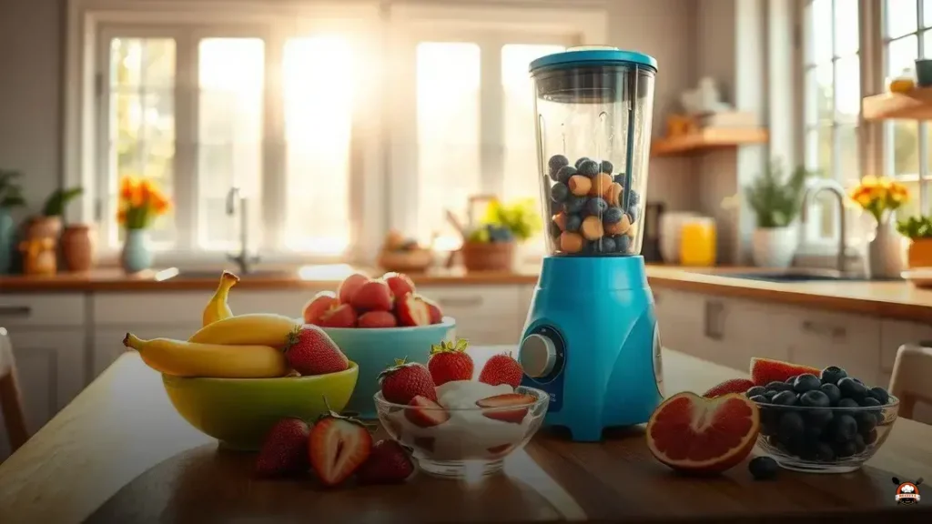 How to make a yogurt smoothie with fruit
