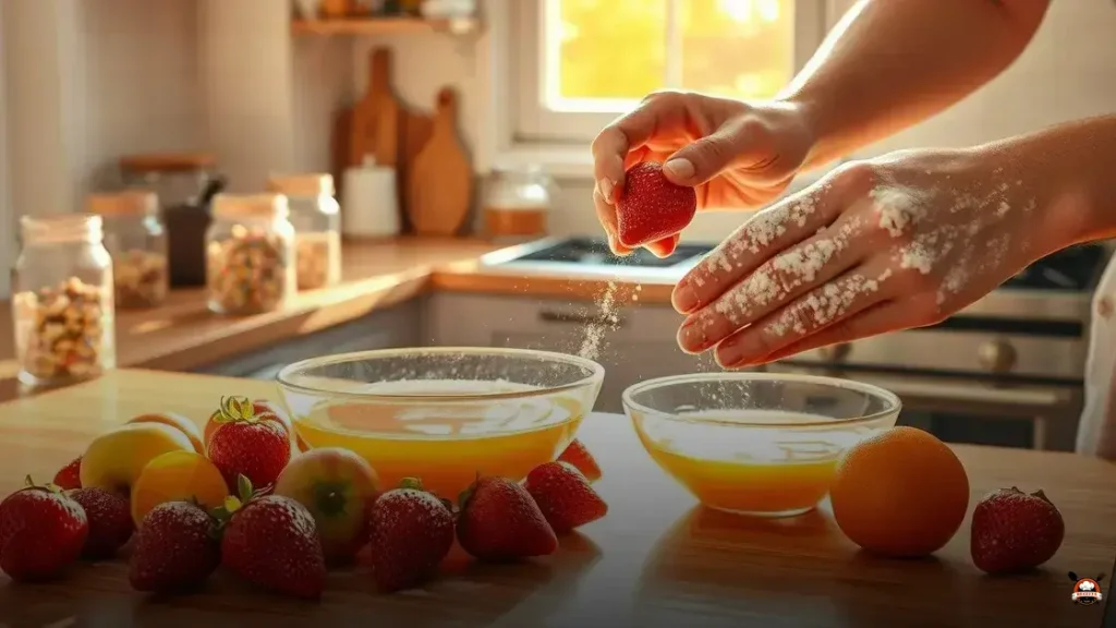 How to make candy fruit recipe