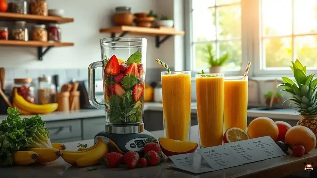 How to make different fruit smoothies