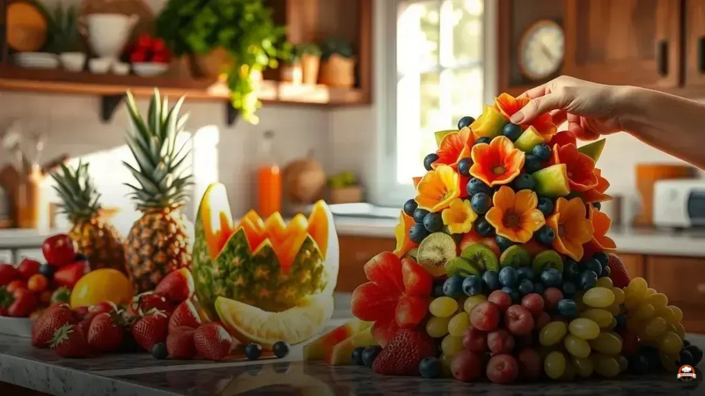 How to make edible fruit arrangements